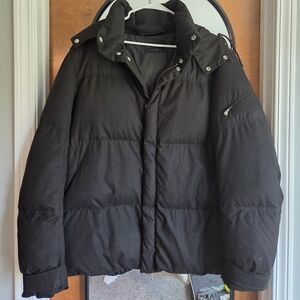 All Saints Black Puffer Jacket